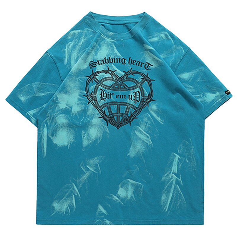 "Blue Sea" Unisex Men Women Streetwear Graphic T-Shirt
