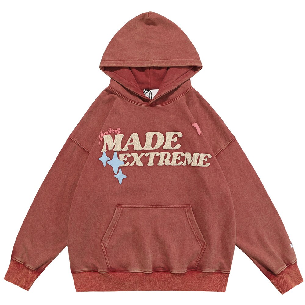 "Blue Mohawk" Unisex Men Women Streetwear Graphic Hoodie