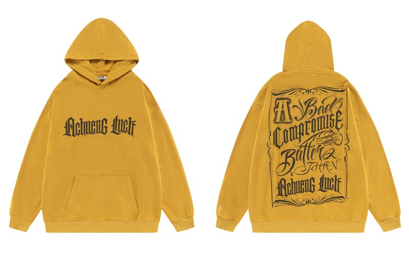 "Better Luck" Unisex Men Women Streetwear Graphic Hoodie