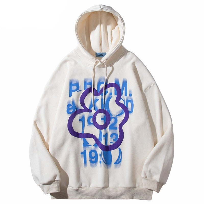 "Blurry Vision" Unisex Men Women Streetwear Graphic Hoodie