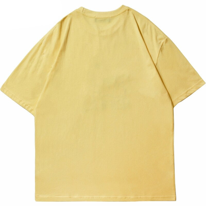 "Cloudy Day" Unisex Men Women Streetwear Graphic T-Shirt