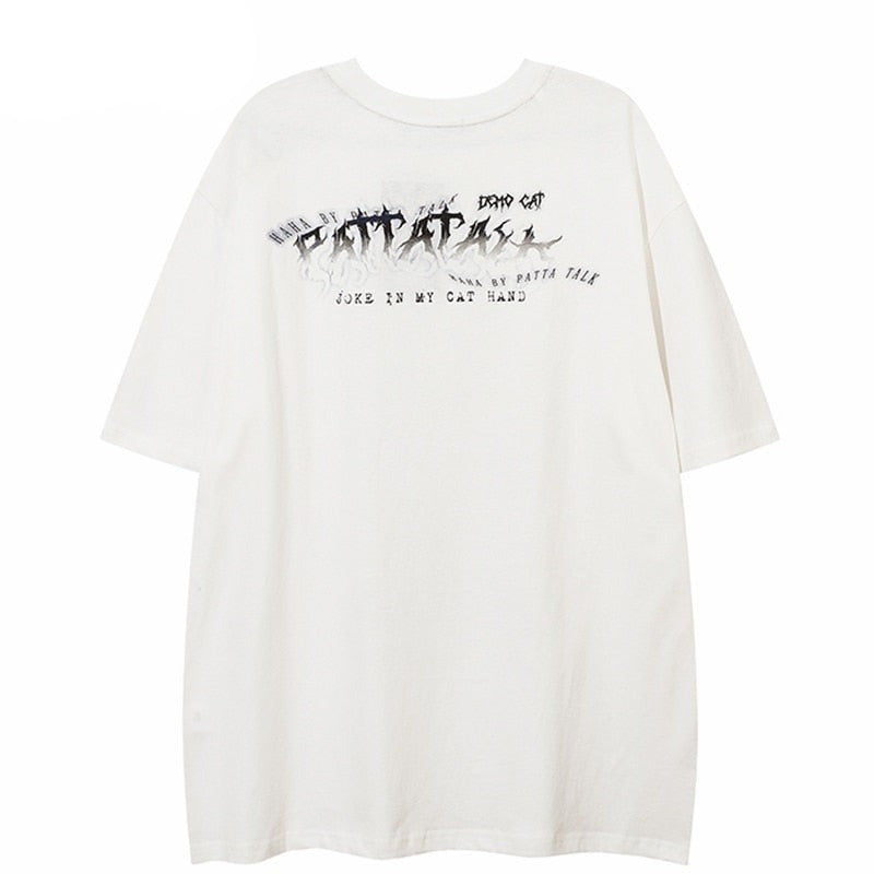 "Scary Hours" Graphic Unisex Streetwear Vintage Women Men Y2K T-Shirt