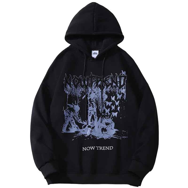 "Life Starts Soon" Graphic Unisex Streetwear Vintage Women Men Y2K Hoodie
