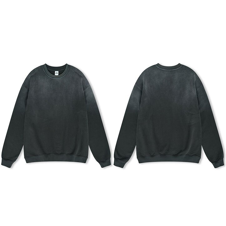 "Pink Rose" Graphic Unisex Streetwear Vintage Women Men Y2K Sweater