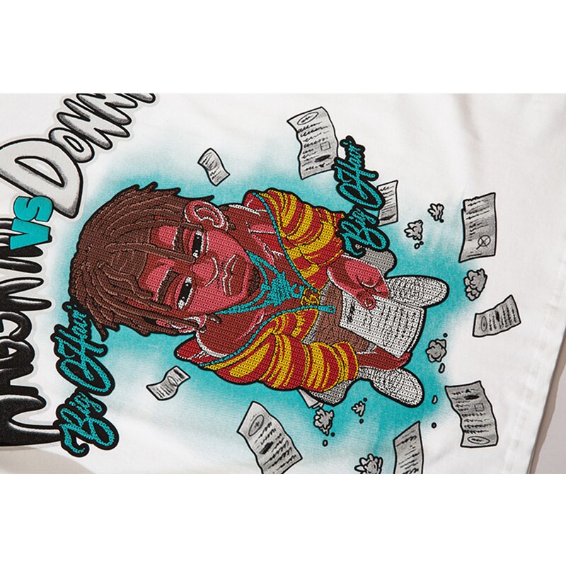 "Rack Them Up" Graphic Unisex Streetwear Vintage Women Men Y2K T-Shirt