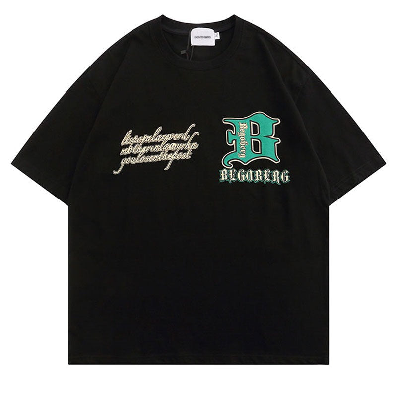 "Symbol" Graphic Unisex Streetwear Vintage Women Men Y2K T-Shirt