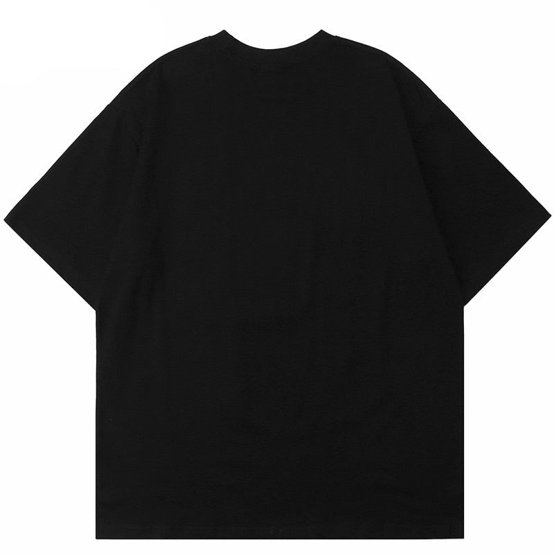 "Shadow" Graphic Unisex Streetwear Vintage Women Men Y2K T-Shirt