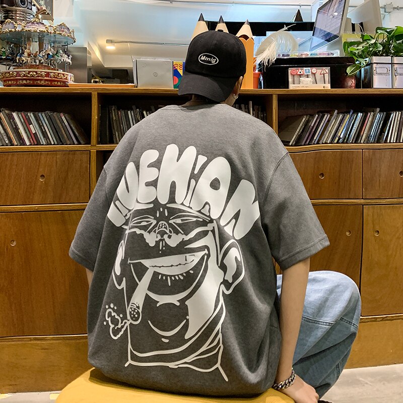 "Milk Carton" Graphic Unisex Streetwear Vintage Women Men Y2K T-Shirt
