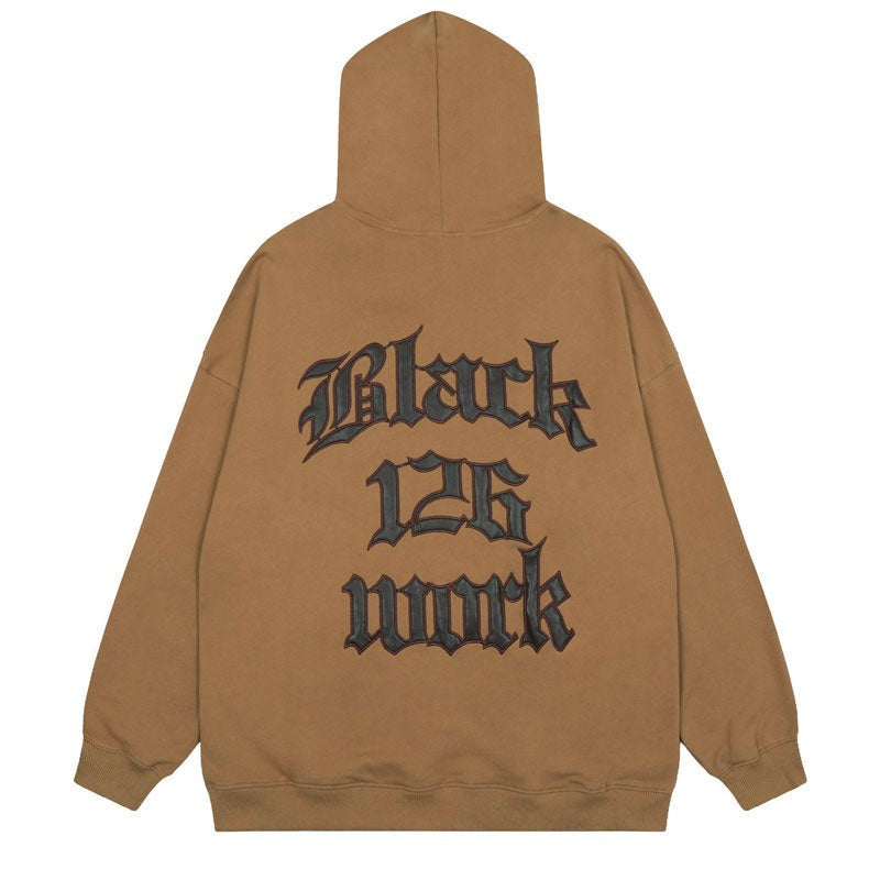 "Back To Work" Unisex Men Women Streetwear Graphic Hoodie