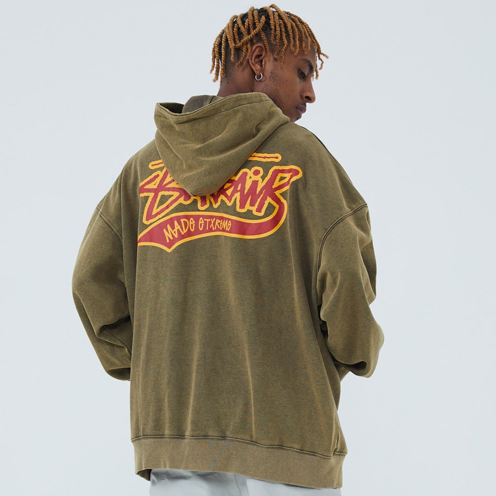 "Sharp Pain" Graphic Unisex Streetwear Vintage Women Men Y2K Hoodie