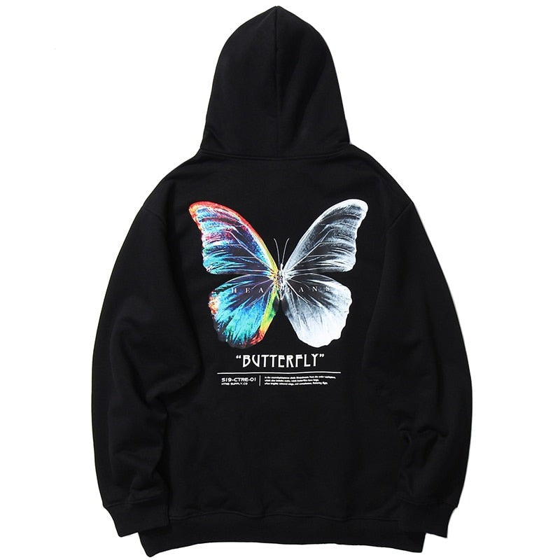 "Butterfly Effect" Unisex Men Women Streetwear Graphic Hoodie