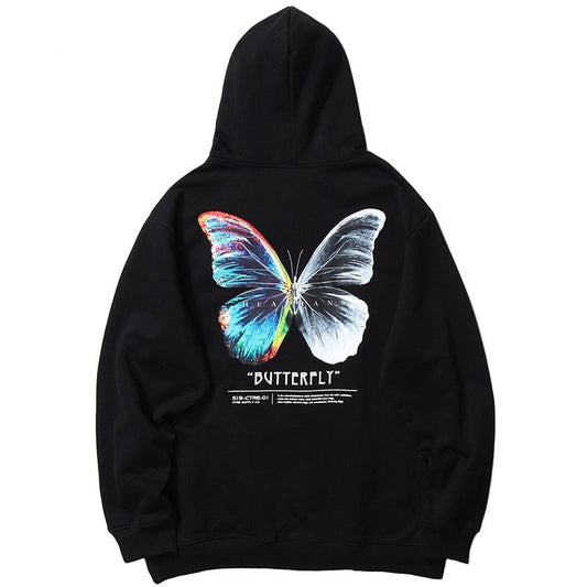 "Butterfly Effect" Unisex Men Women Streetwear Graphic Hoodie