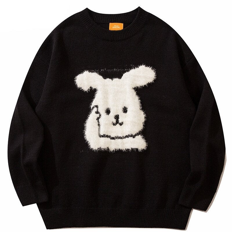 "Tear Drop" Graphic Unisex Streetwear Vintage Women Men Y2K Sweater