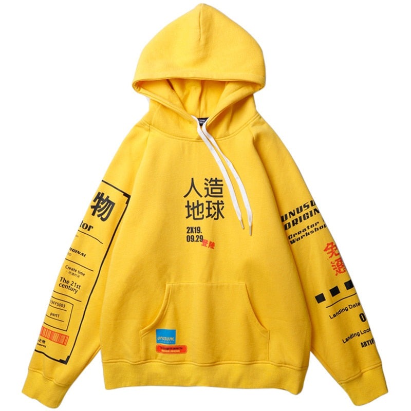 "Tokyo King" Graphic Unisex Streetwear Vintage Women Men Y2K Hoodie