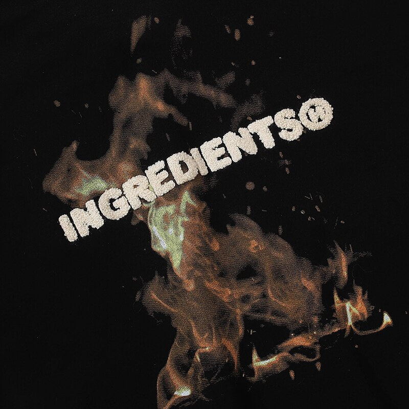 "The Receipe" Graphic Unisex Streetwear Vintage Women Men Y2K Hoodie