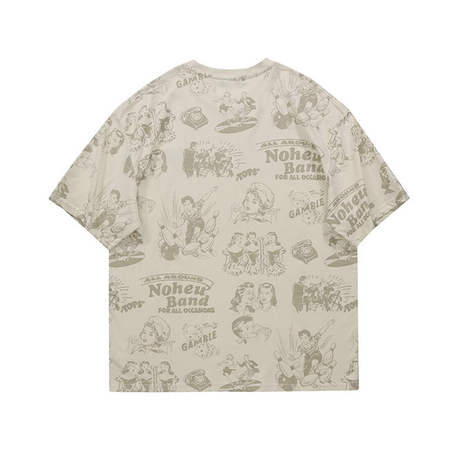 "No Name" Graphic Unisex Streetwear Vintage Women Men Y2K T-Shirt