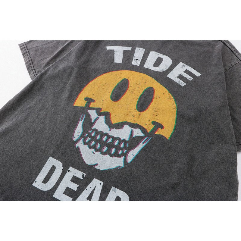 "Dear Tide" Unisex Men Women Streetwear Graphic T-Shirt