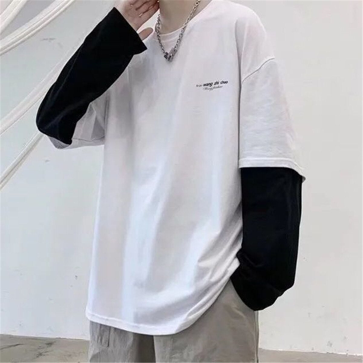 "Street Cross Collection" Graphic Unisex Streetwear Vintage Women Men Y2K Sweatshirt