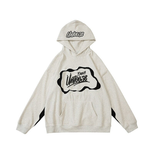 "Unloosen" Graphic Unisex Streetwear Vintage Women Men Y2K Hoodie