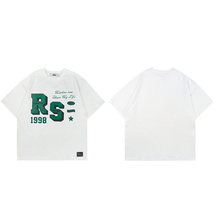 "Share Life" Graphic Unisex Streetwear Vintage Women Men Y2K T-Shirt