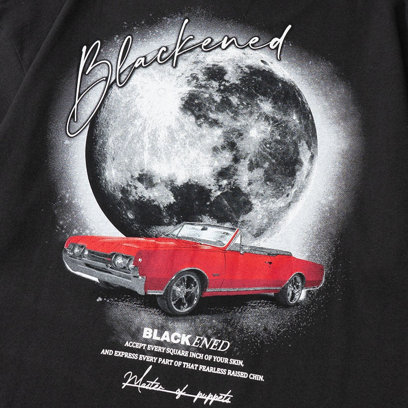 "Landed Down" Graphic Unisex Streetwear Vintage Women Men Y2K T-Shirt