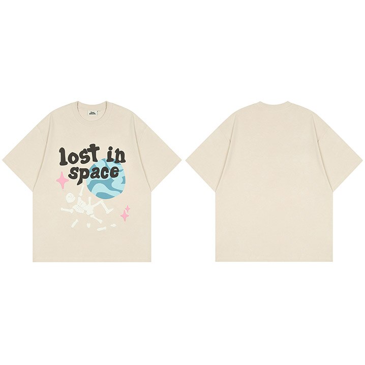 "Stuck In Time" Graphic Unisex Streetwear Vintage Women Men Y2K T-Shirt
