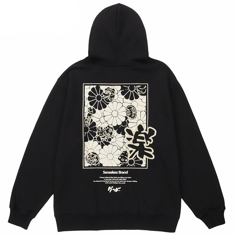 "Red Dust" Graphic Unisex Streetwear Vintage Women Men Y2K Hoodie
