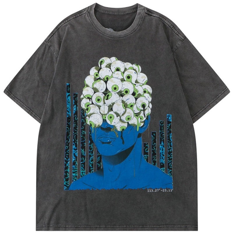 "Small Brains" Graphic Unisex Streetwear Vintage Women Men Y2K T-Shirt