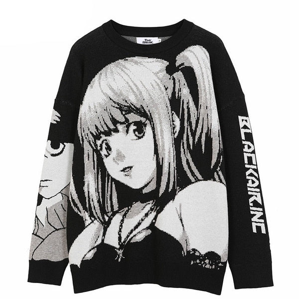 "More Loving" Graphic Unisex Streetwear Vintage Women Men Y2K Sweater