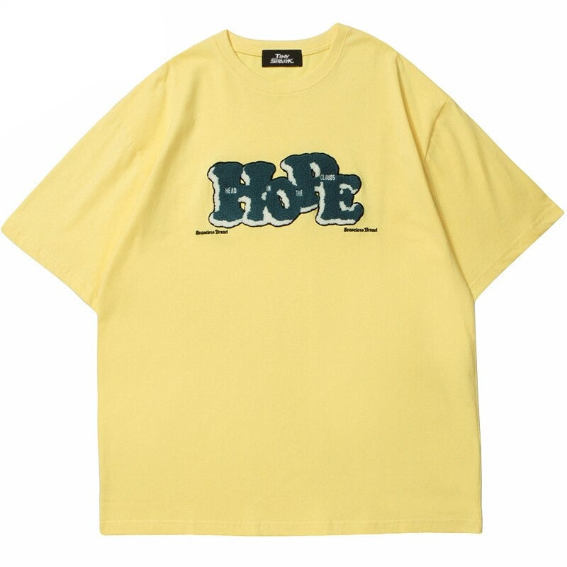 "Hope" Graphic Unisex Streetwear Women Men Y2K T-Shirt