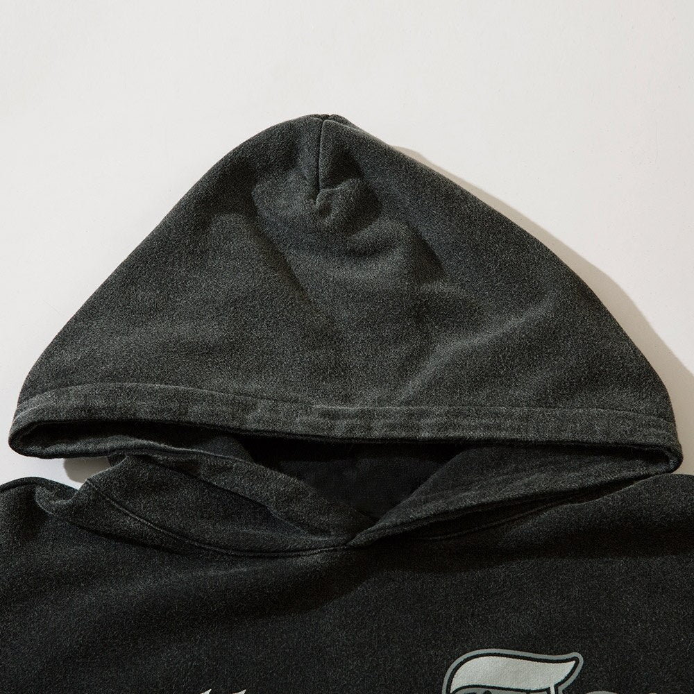 "Retro Cross" Graphic Unisex Streetwear Vintage Women Men Y2K Hoodie
