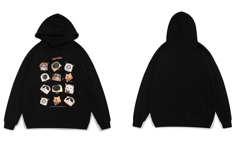 "Chest Board" Unisex Men Women Streetwear Graphic Hoodie