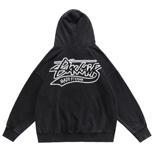 "Sharp Pain" Graphic Unisex Streetwear Vintage Women Men Y2K Hoodie