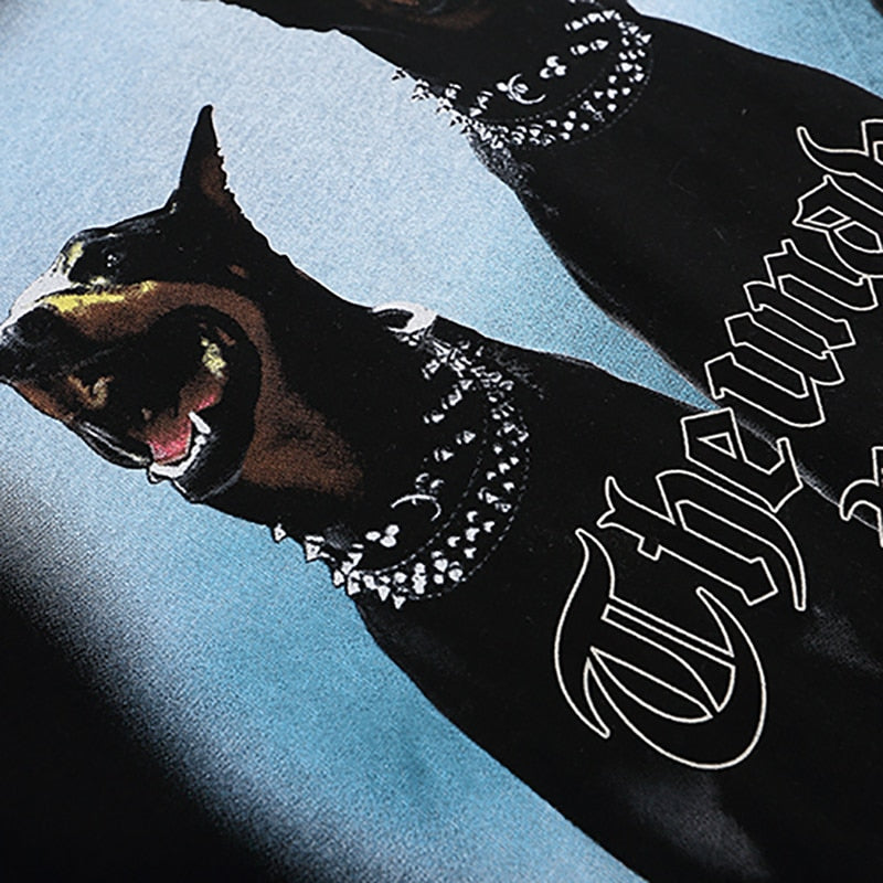 "Bite & Bark" Unisex Men Women Streetwear Graphic T-Shirt