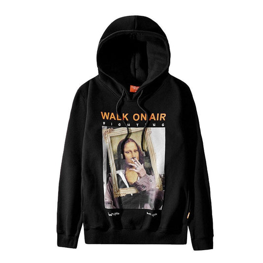 "Walk On Air" Graphic Unisex Streetwear Vintage Women Men Y2K Hoodie