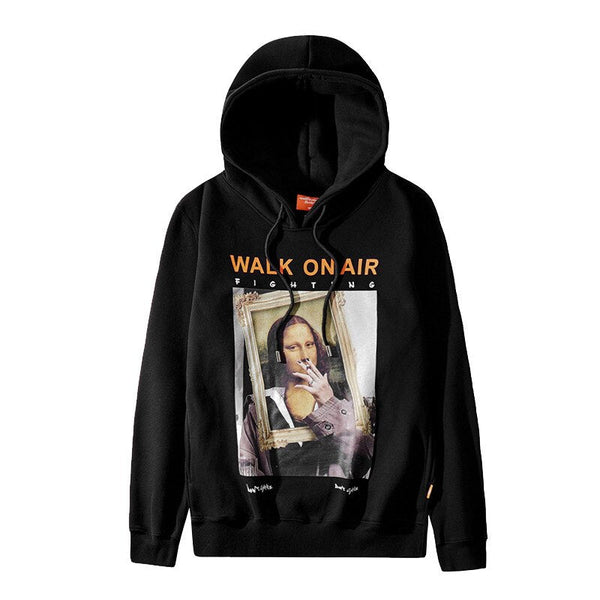 "Walk On Air" Graphic Unisex Streetwear Vintage Women Men Y2K Hoodie