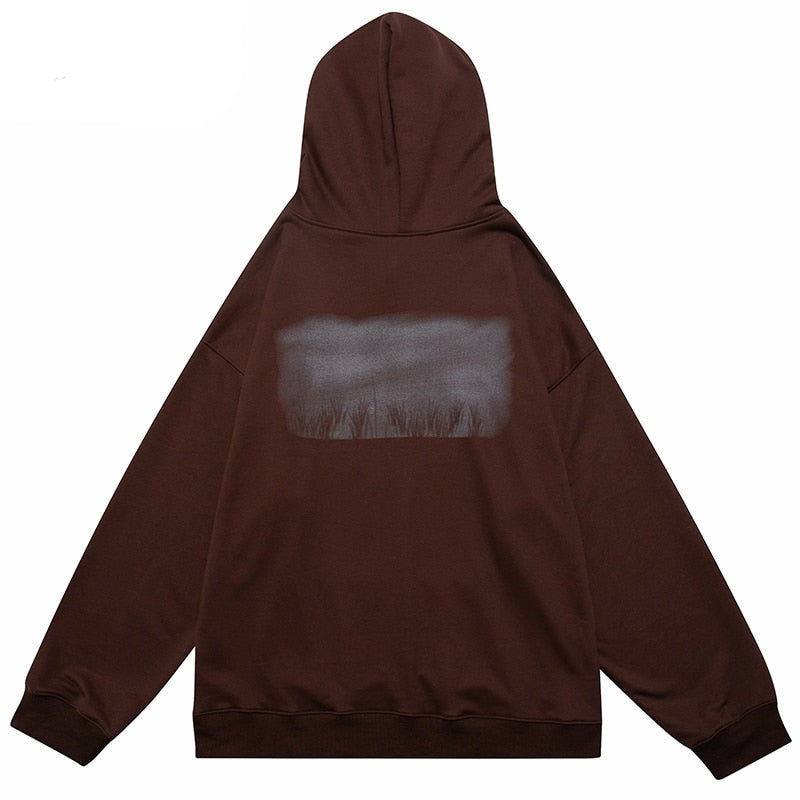 "Purple Aesthetic" Graphic Unisex Streetwear Vintage Women Men Y2K Hoodie