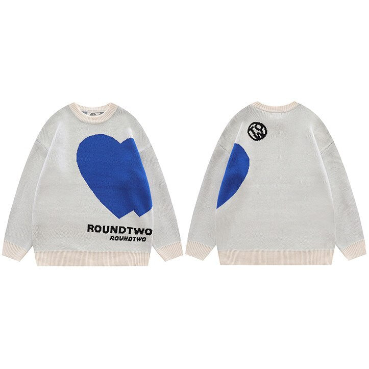 "Round Two" Graphic Unisex Streetwear Vintage Women Men Y2K Sweatshirt