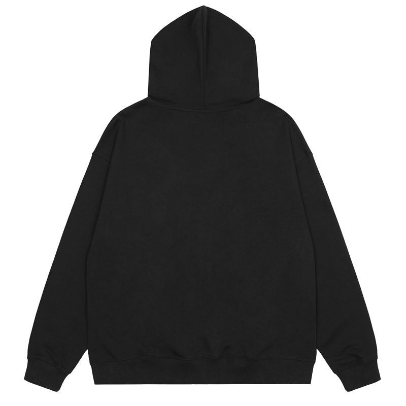"No Loyalty" Graphic Unisex Streetwear Vintage Women Men Y2K Hoodie