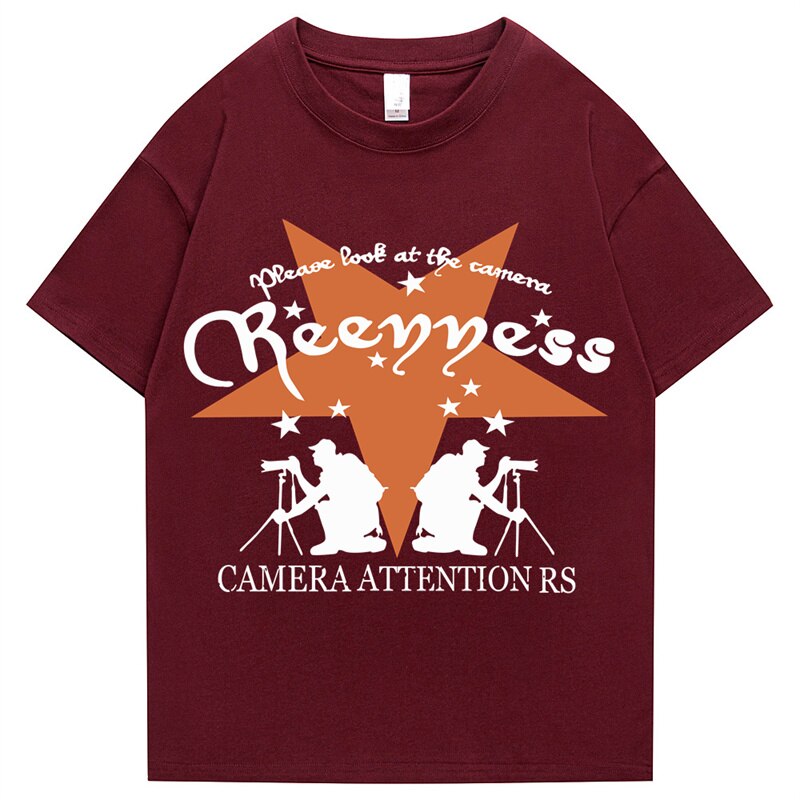 "Attention" Men Women Streetwear Unisex Graphic T-Shirt