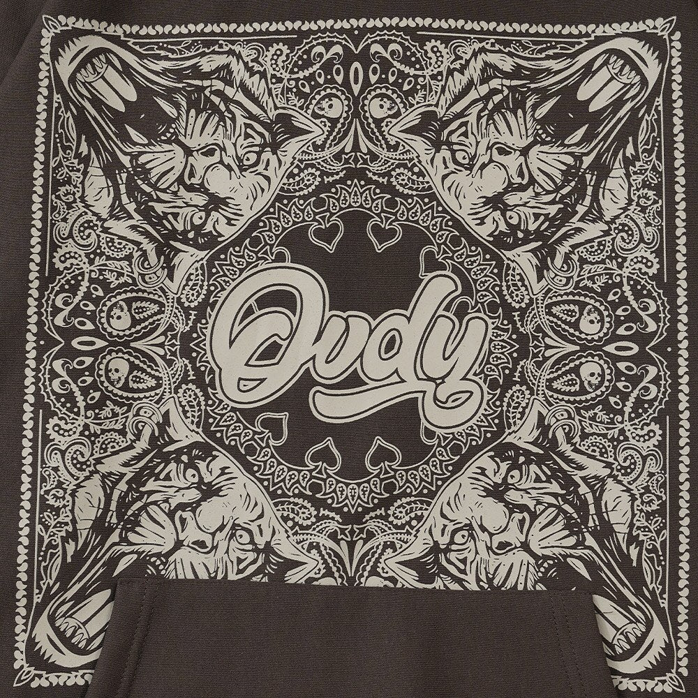 "Rudy" Graphic Unisex Streetwear Vintage Women Men Y2K Hoodie
