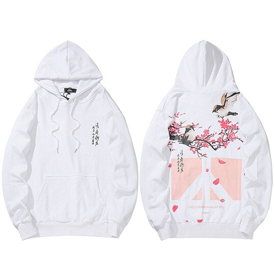 "Fly Back" Unisex Men Women Streetwear Graphic Hoodie