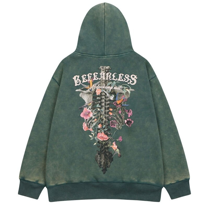 "Broken Back" Unisex Men Women Streetwear Graphic Hoodie