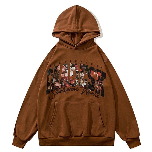 "Pop Star" Graphic Unisex Streetwear Vintage Women Men Y2K Hoodie
