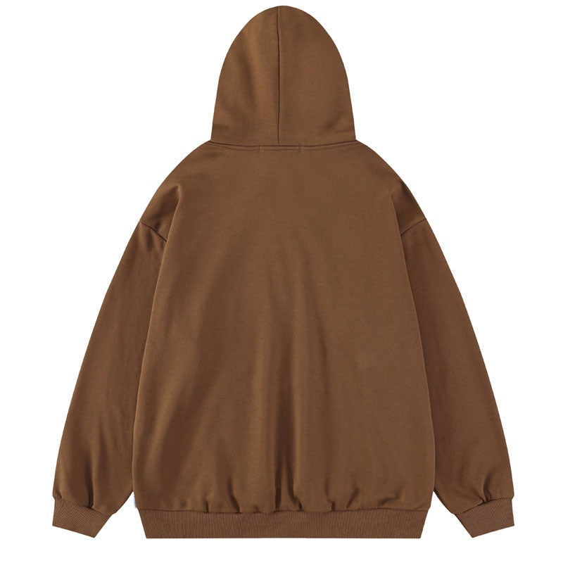 "Born With Horns" Unisex Men Women Streetwear Graphic Hoodie