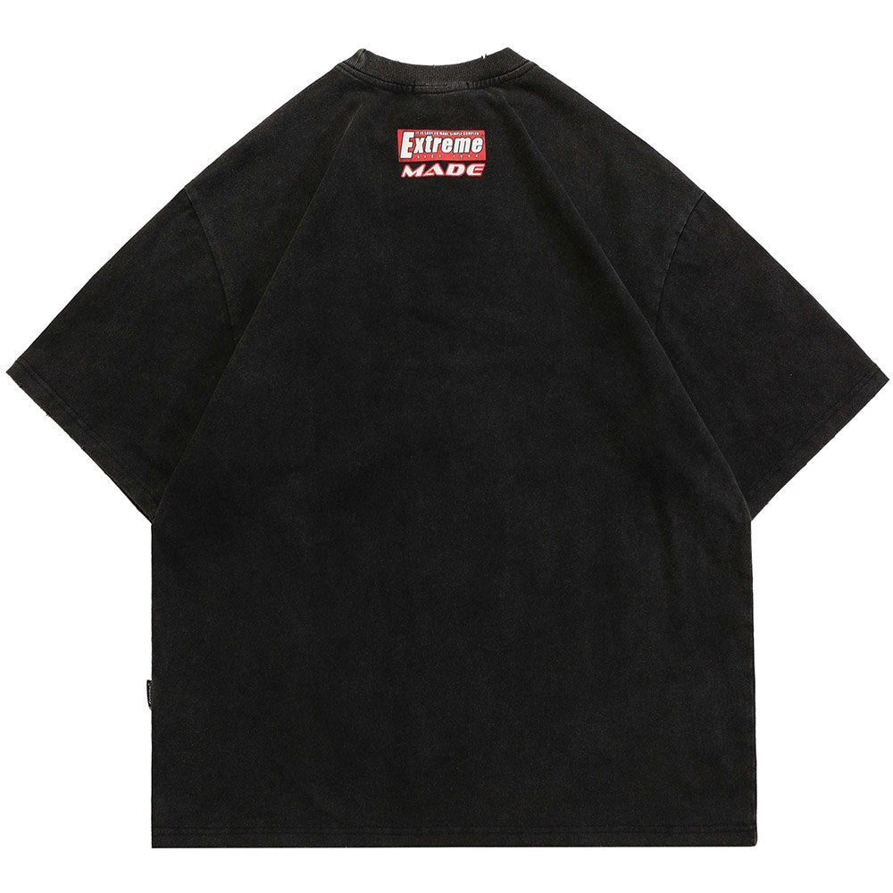 "Up In Smoke" Graphic Unisex Streetwear Vintage Women Men Y2K T-Shirt