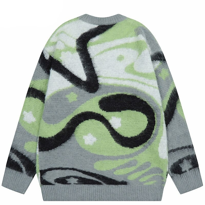 "Rock Bottom" Graphic Unisex Streetwear Vintage Women Men Y2K Sweater