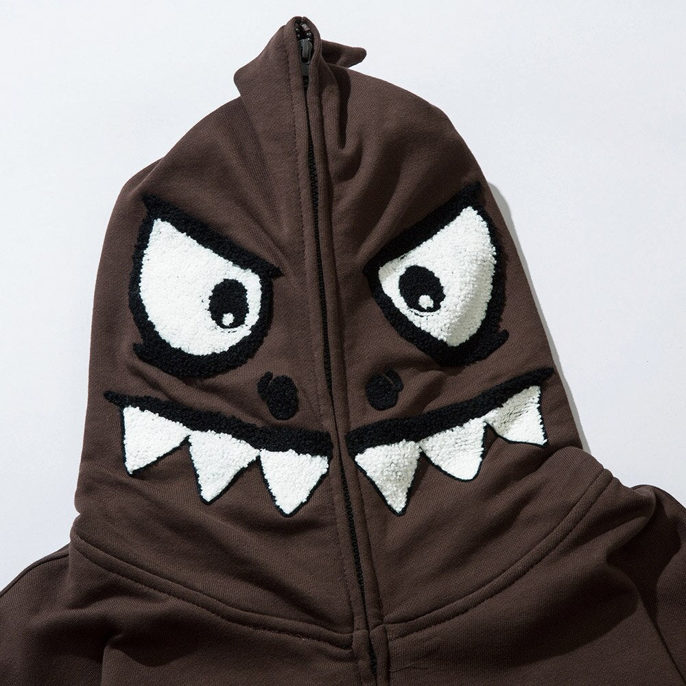 "Beware" Unisex Men Women Streetwear Graphic Hoodie