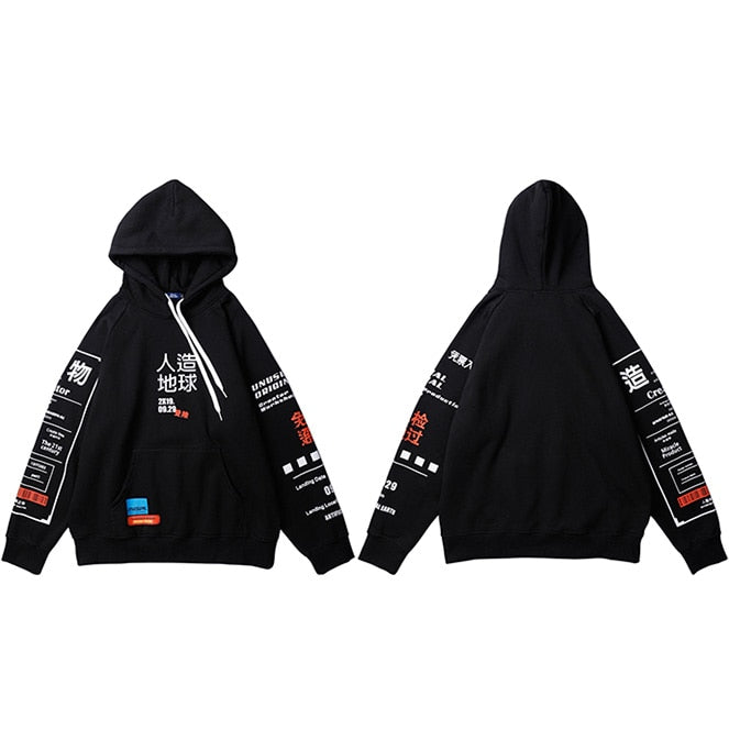 "Tokyo King" Graphic Unisex Streetwear Vintage Women Men Y2K Hoodie