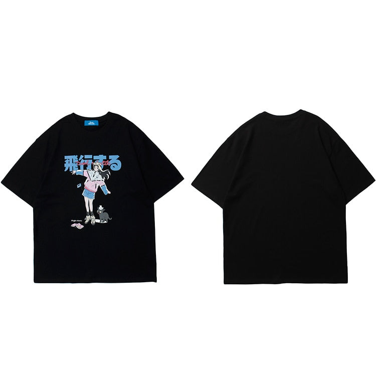 "Surfer" Graphic Unisex Streetwear Vintage Women Men Y2K T-Shirt